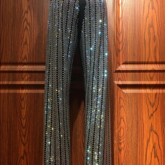 🚨CLEARANCE! RHINESTONE LUXURY PANTS Haute - Picture 8 of 8